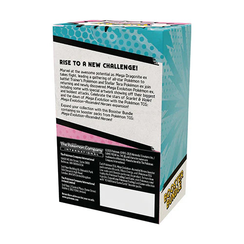 Pokemon TCG: Ascended Heroes Booster Bundle