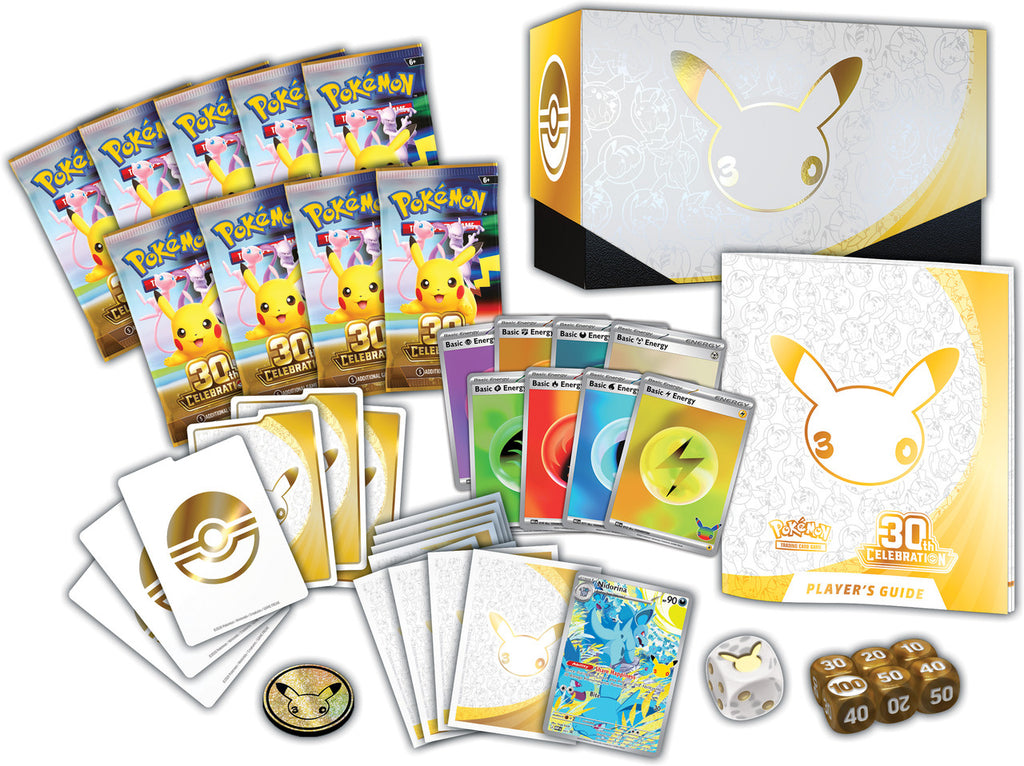 Pokemon TCG: 30th Celebration Elite Trainer Box - 50% Deposit (Pre-Order)
